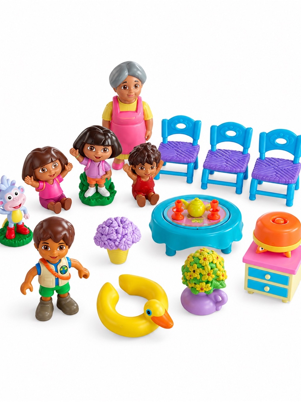Dora the Explorer Dollhouse Toys Diego Boots Furniture